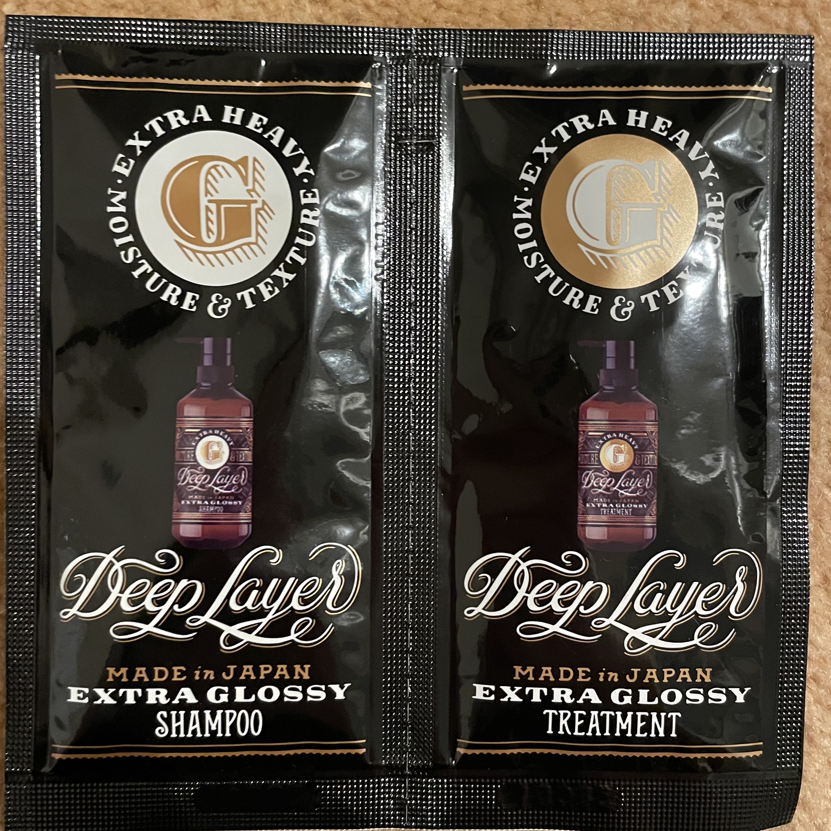 ディープレイヤー シャンプーExG(R)/トリートメントExG(R) お試し1day(シャンプー10ml+トリートメント10g)/DeepLayer/サロンシャンプーを使ったクチコミ（1枚目）