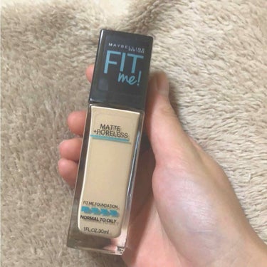 フィットミーリキッドファンデーション/MAYBELLINE NEW YORK/リキッドファンデーションを使ったクチコミ（1枚目）