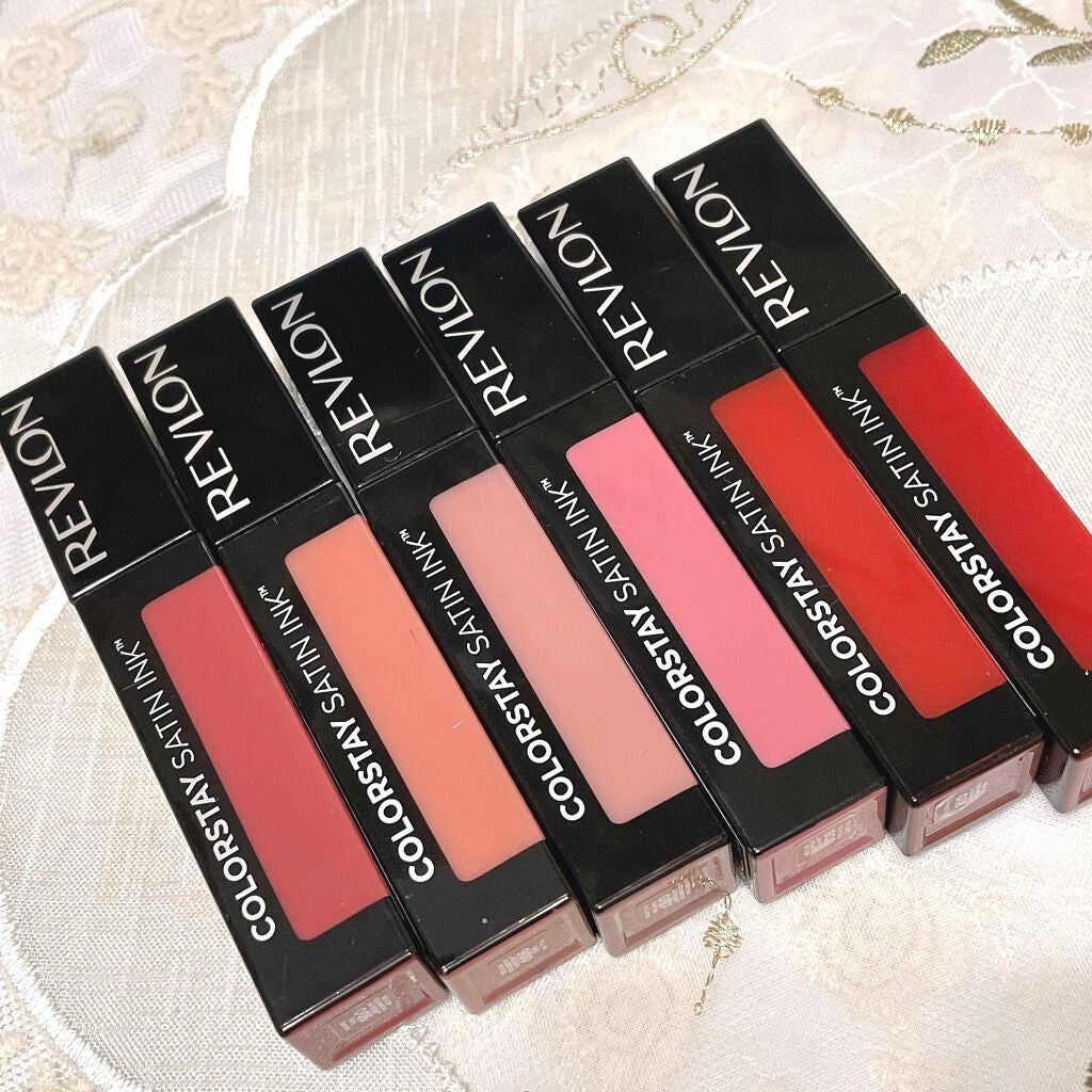 カラーステイ サテン インク/REVLON/口紅を使ったクチコミ(10枚目)