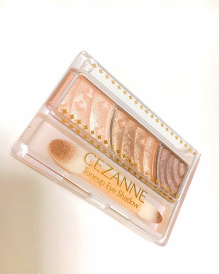 トーンアップアイシャドウ/CEZANNE/アイシャドウパレットを使ったクチコミ(1枚目)