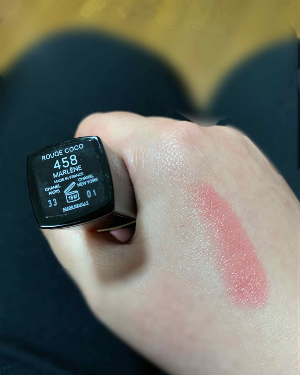ルージュ ココ 458 マルレーヌ/CHANEL/口紅を使ったクチコミ（2枚目）