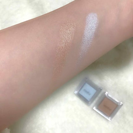 ブライトアップアイシャドウ/media/単色アイシャドウを使ったクチコミ(2枚目)