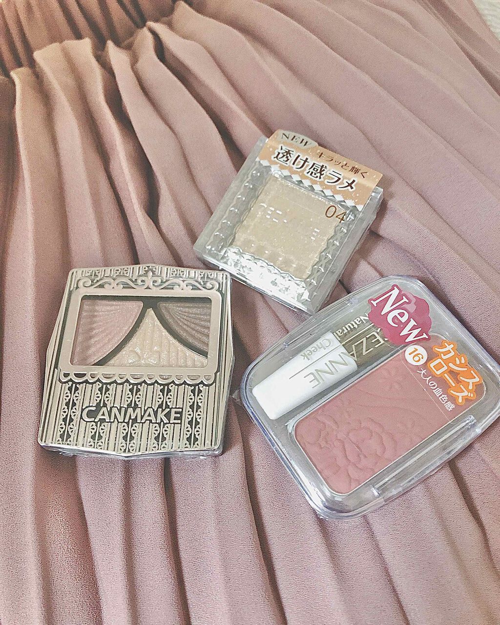 ジューシーピュアアイズ/キャンメイク/アイシャドウパレットを使ったクチコミ(1枚目)