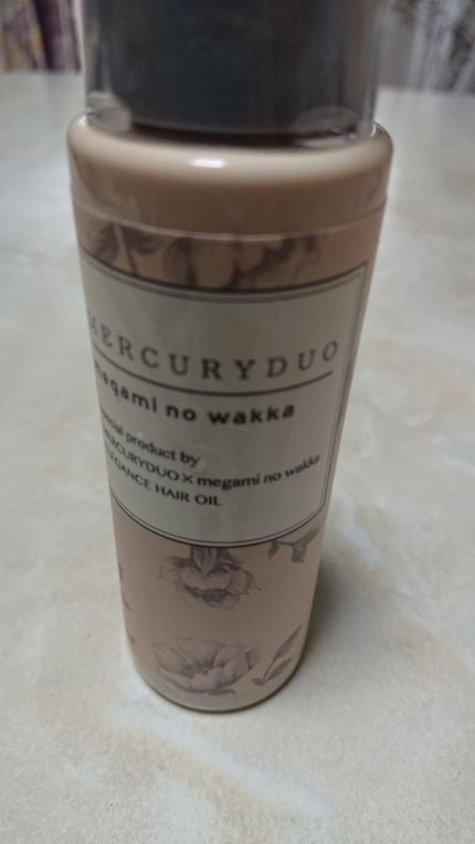 MERCURYDUO by megami no wakka ELEGANCE HAIR OIL/R&/ヘアオイルを使ったクチコミ(1枚目)
