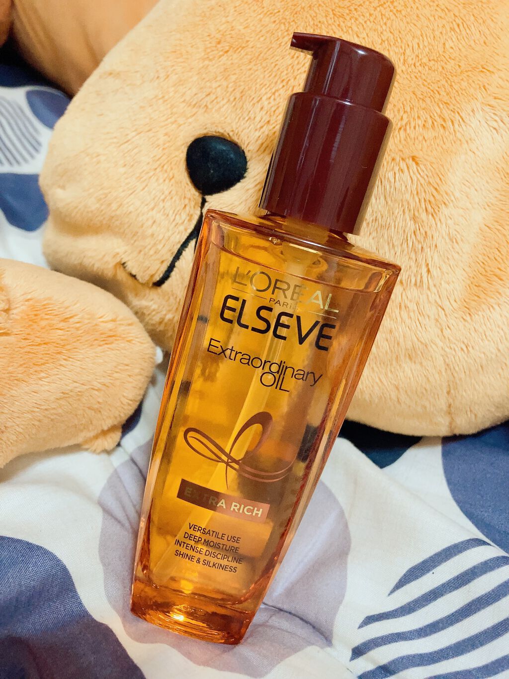 エルセーヴ エクストラオーディナリーオイル エクストラリッチ フィニッシュ/ロレアル パリ/ヘアオイルを使ったクチコミ(3枚目)