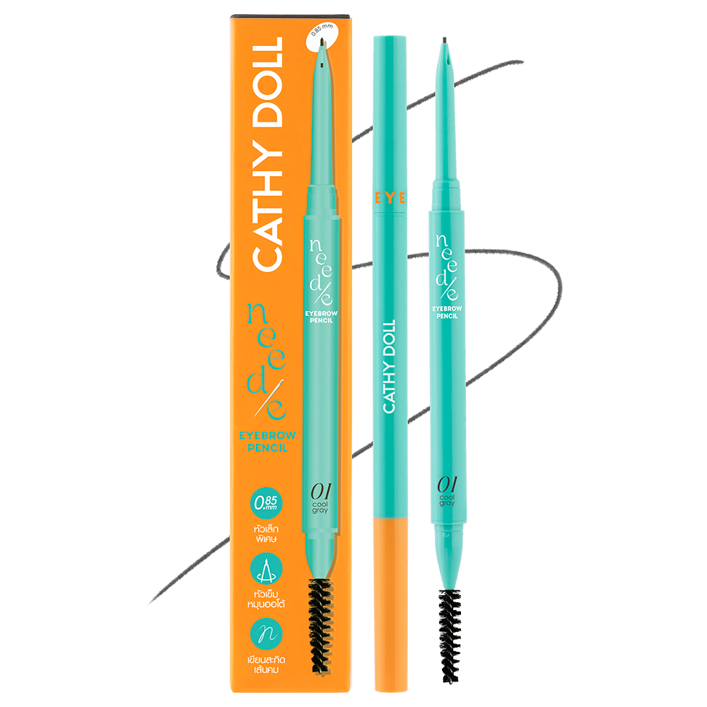 ニードルアイブロウペンシル 01 COOL GRAY