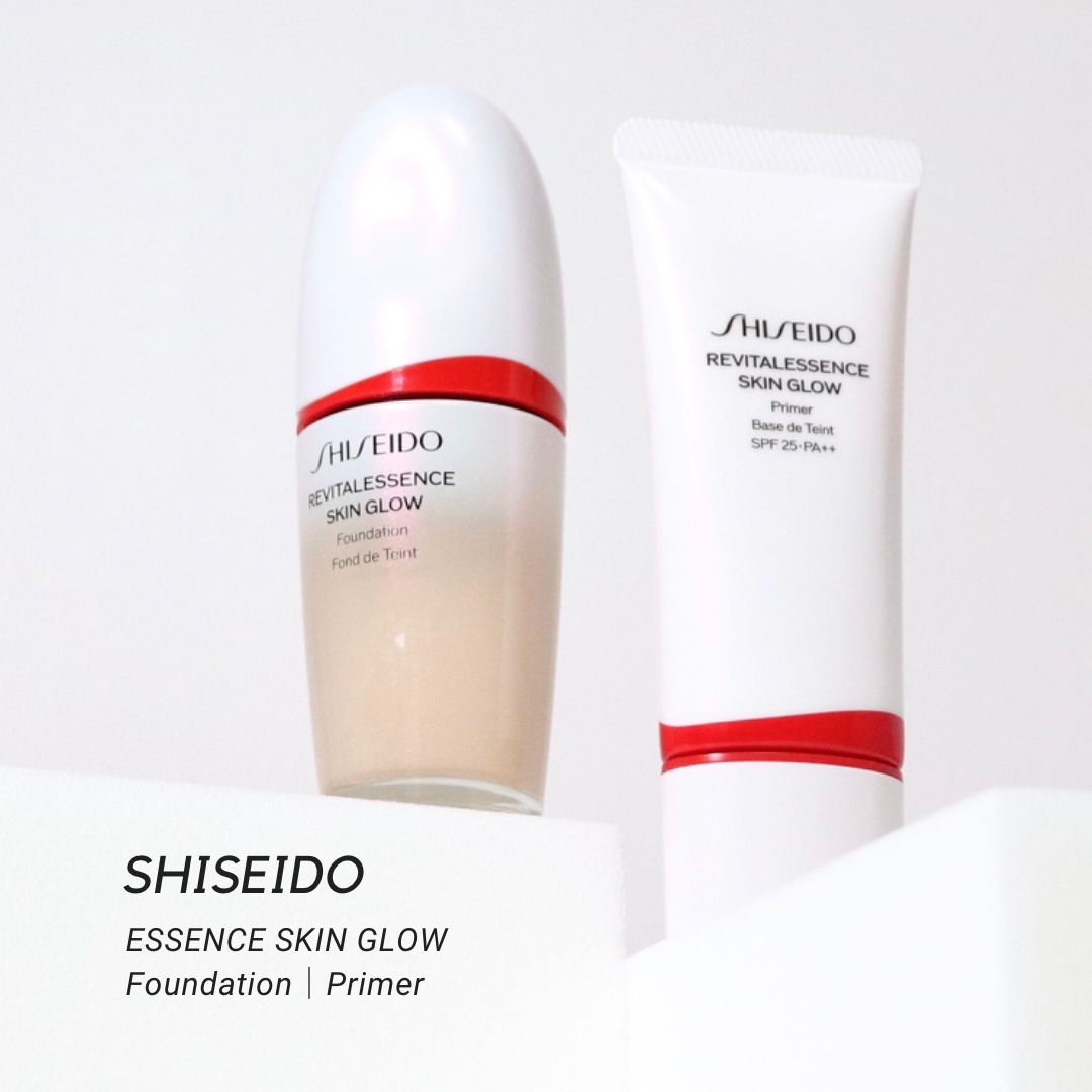 エッセンス スキングロウ ファンデーション/SHISEIDO/リキッドファンデーションを使ったクチコミ（1枚目）