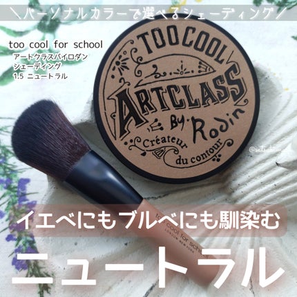 アートクラスバイロダン シェーディング/too cool for school/シェーディングを使ったクチコミ(1枚目)