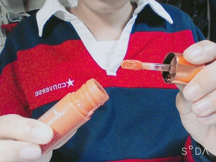 キス クラウド ブロッテッド リップ カラー/REVLON/口紅を使ったクチコミ(3枚目)