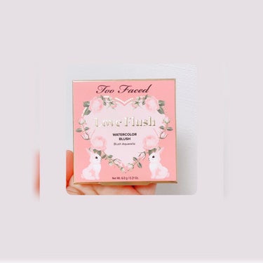  ラブ フラッシュ ウォーターカラー ブラッシュ​ ノー オーディナリー ラブ /Too Faced/パウダーチークを使ったクチコミ（2枚目）