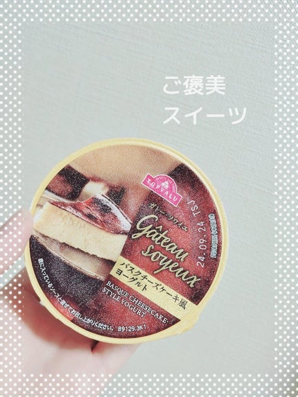 バスクチーズケーキ風ヨーグルト/トップバリュ/ヨーグルトを使ったクチコミ(1枚目)