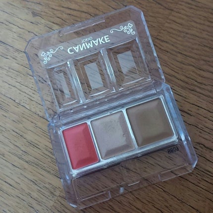 シークレットカラーアイズ/キャンメイク/アイシャドウパレットを使ったクチコミ(2枚目)