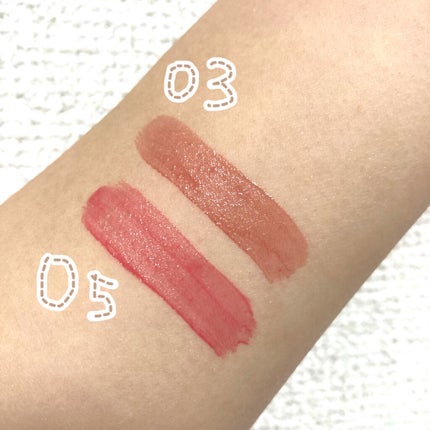 デュイフルウォーターティント/rom&nd/リップティントを使ったクチコミ(3枚目)