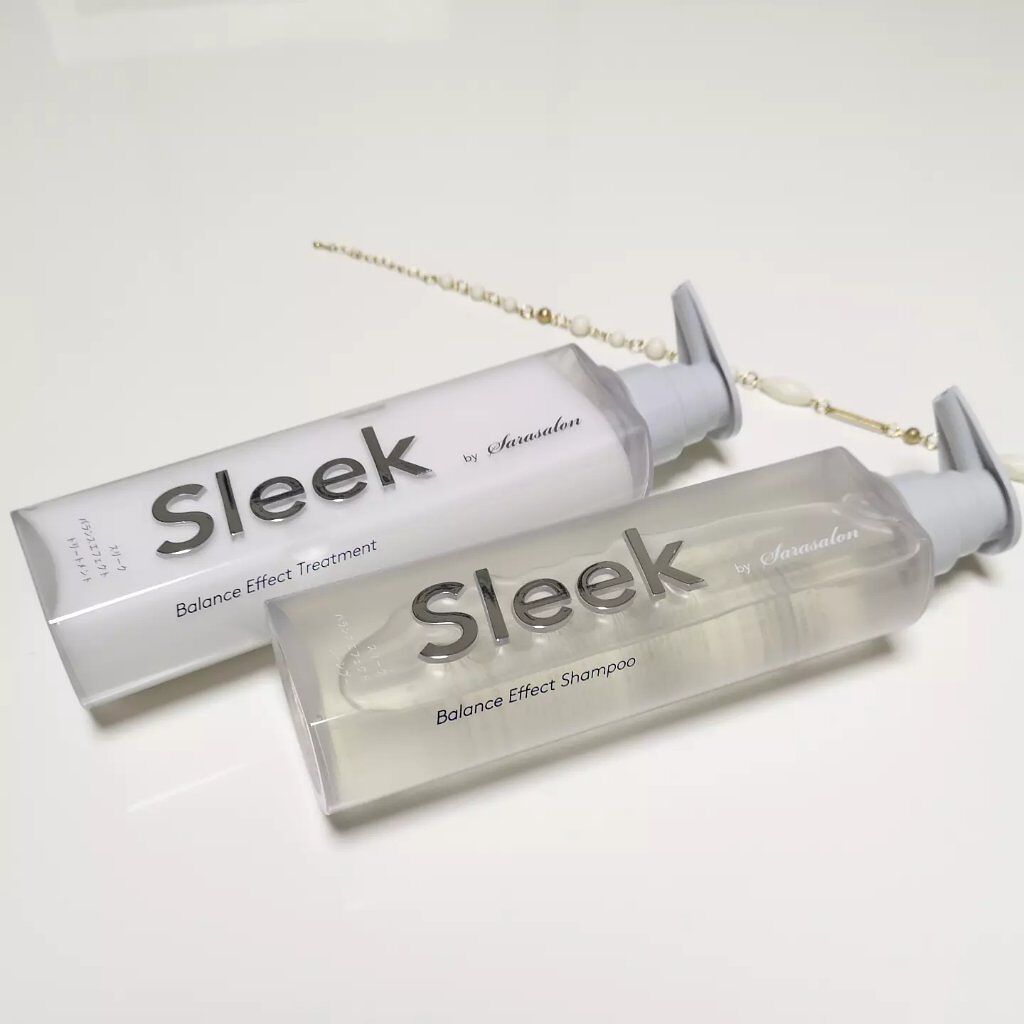 バランスエフェクトシャンプー／トリートメント/スリーク by サラサロン/市販シャンプーを使ったクチコミ（1枚目）