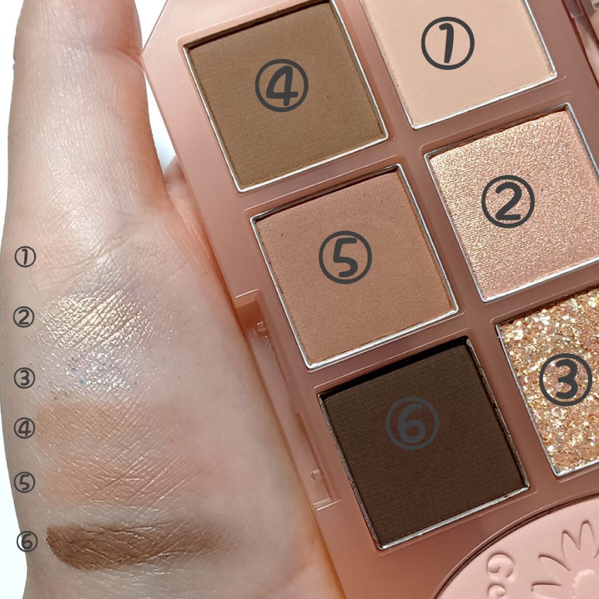 プレイトーンアイパレット/ETUDE/アイシャドウパレットを使ったクチコミ（3枚目）