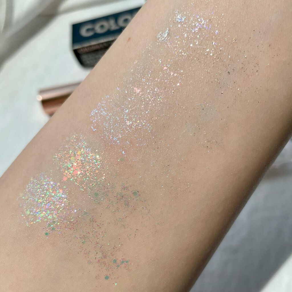 スパークリングギャラクシーリキッドアイシャドウ/COLORKEY/リキッドアイシャドウを使ったクチコミ(4枚目)