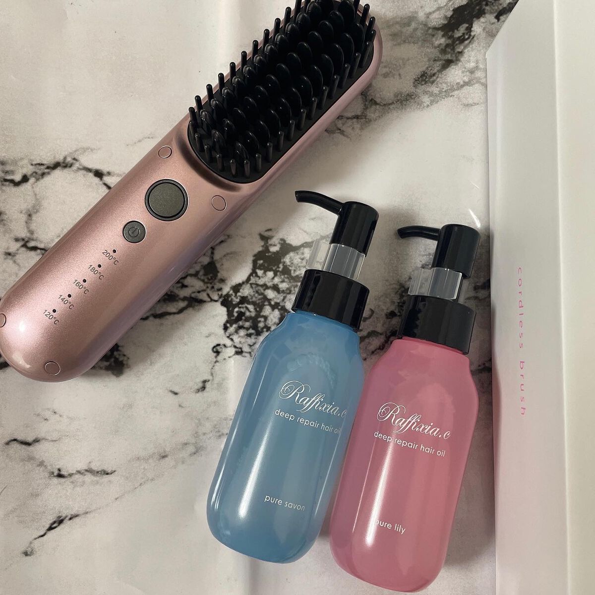 コードレスブラシ/Raffixia.c/ヒートブラシを使ったクチコミ（2枚目）