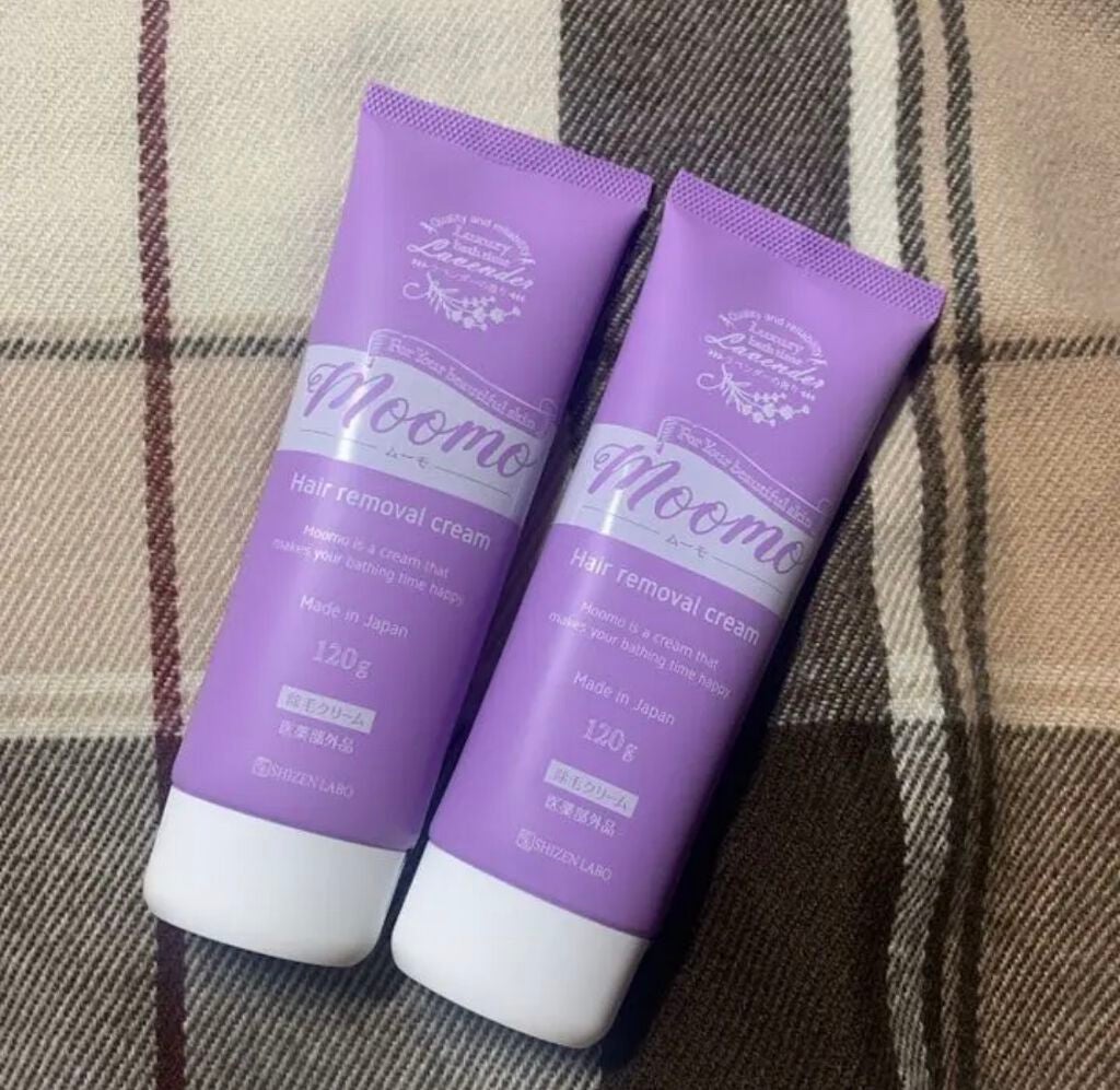 脱毛クリーム MOOMO/自然化粧品研究所/除毛クリームを使ったクチコミ(1枚目)