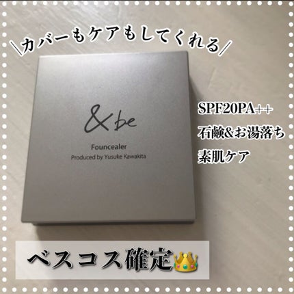 &be ファンシーラー/&be/パレットコンシーラーを使ったクチコミ(1枚目)