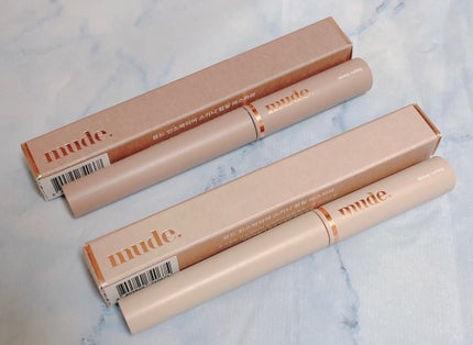 スキニーマスカラ/mude/マスカラを使ったクチコミ(3枚目)