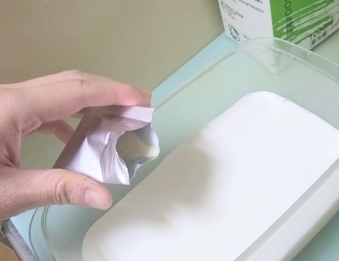 牛乳でつくる手づくりヨーグルトの素/パラビューティー/ヨーグルトを使ったクチコミ(2枚目)