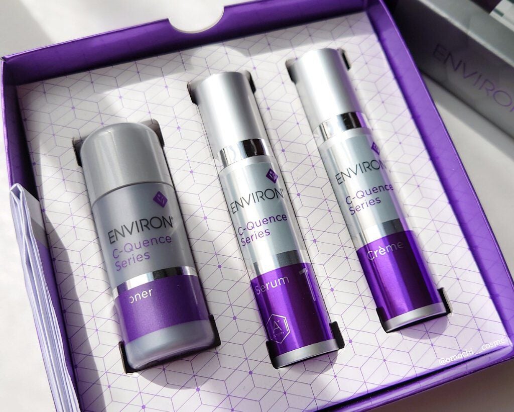 Cクエンスミニセット/エンビロン/美容液を使ったクチコミ(2枚目)