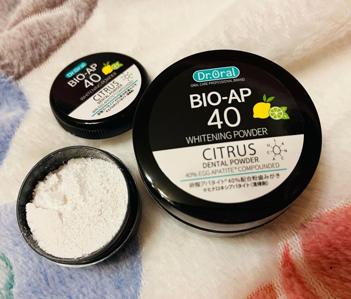 ホワイトニングパウダー ミント/Dr.Oral/歯磨き粉を使ったクチコミ（1枚目）