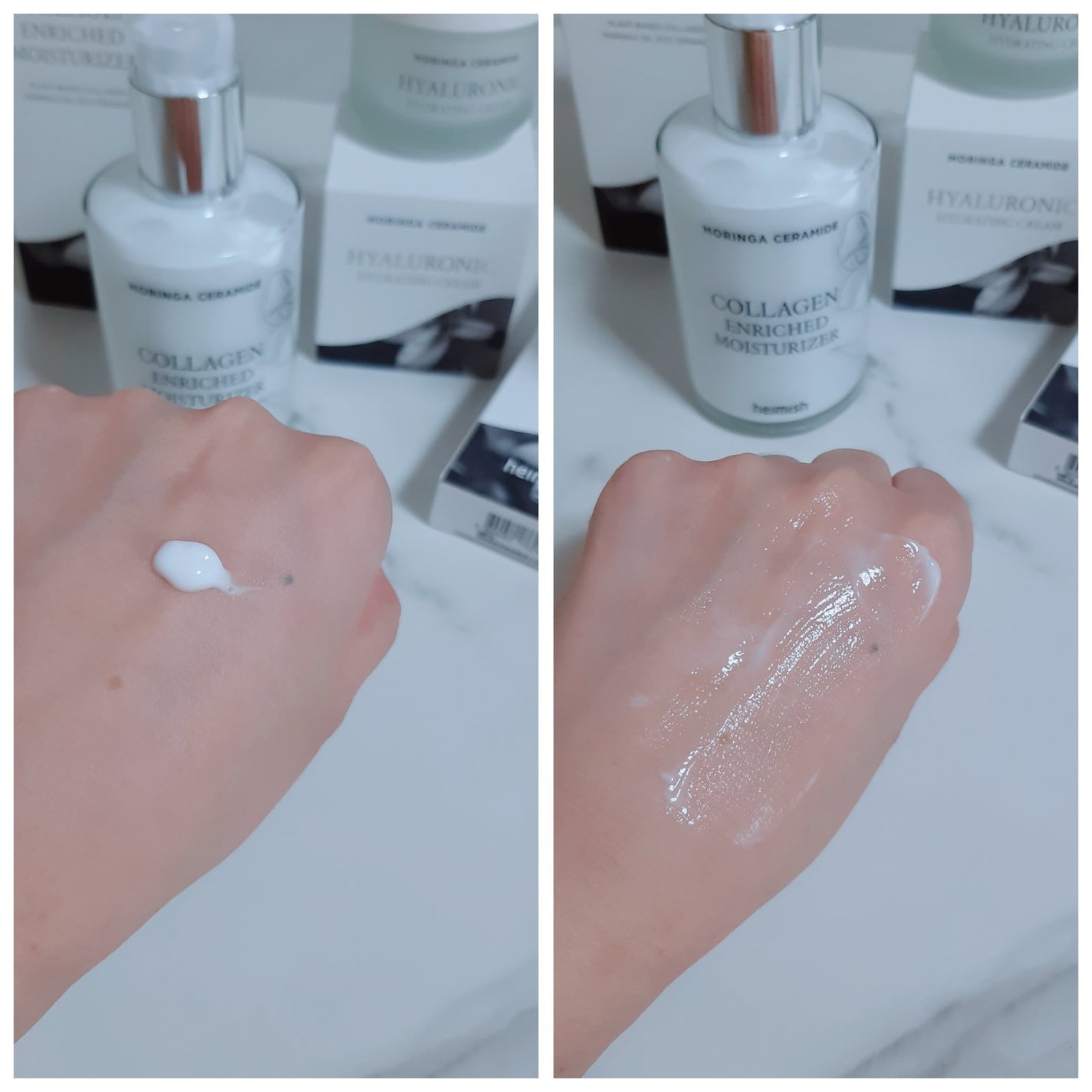 みぃ on LIPS 「〈ヘイミッシュ〉新作!モリンガセラミドシリーズ3種類使ってみま..」(3枚目)