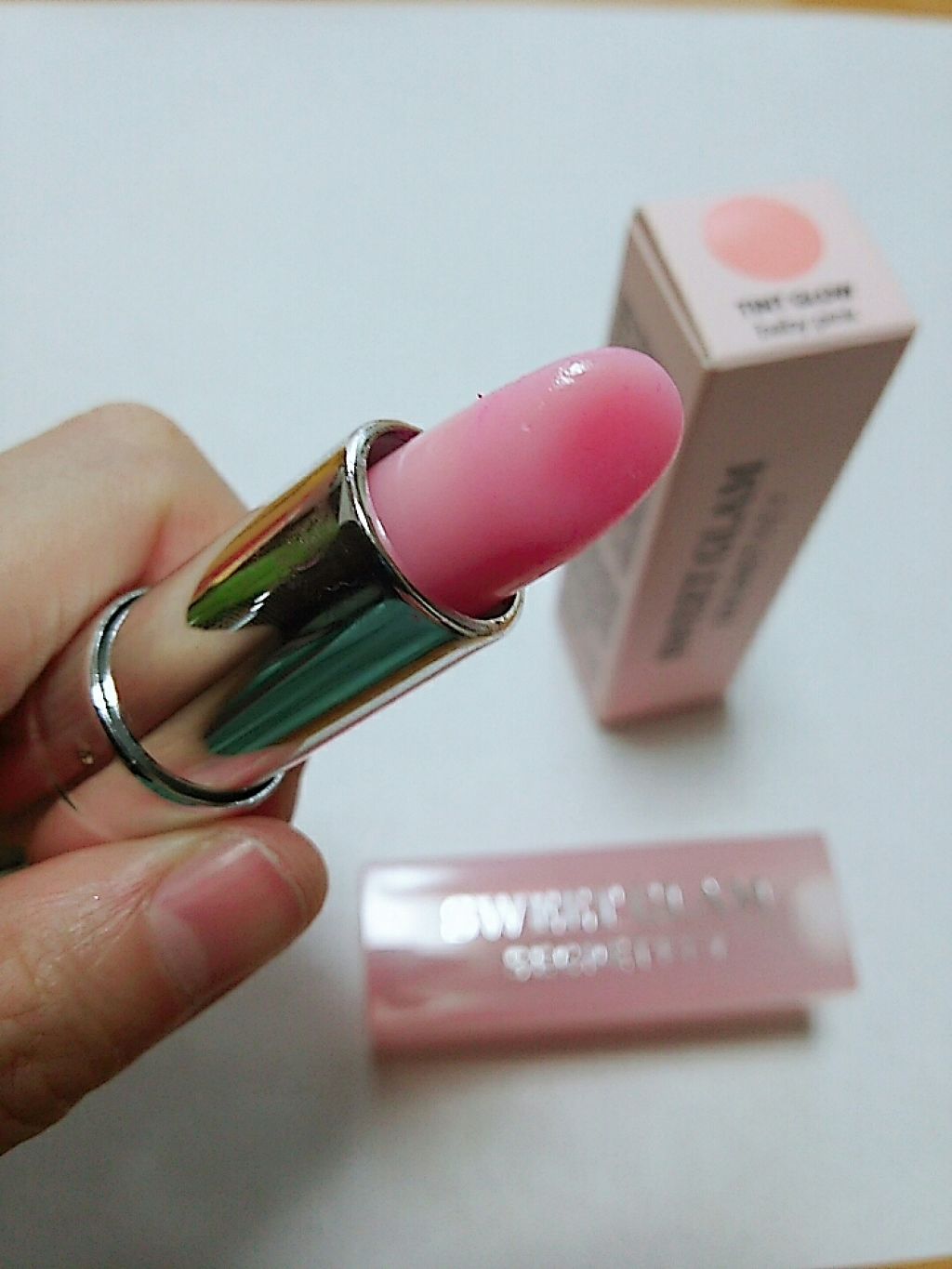 SWEET GLAM TINT GLOW/SECRET KEY/口紅を使ったクチコミ（1枚目）