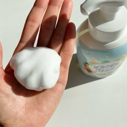 世界の果実 すっきり泡洗顔/世界の果実/泡洗顔を使ったクチコミ(3枚目)