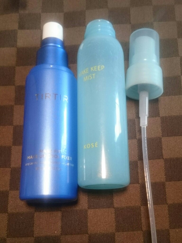 マスクフィットメイクアップ クールフィクサー/TIRTIR(ティルティル)/フィックスミストを使ったクチコミ（2枚目）