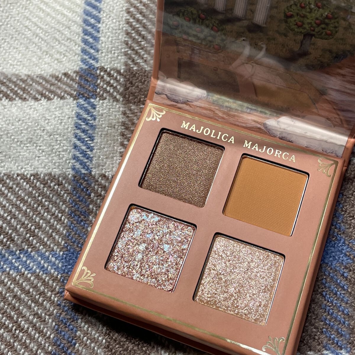 シャドーフラッシュ /MAJOLICA MAJORCA/アイシャドウパレットを使ったクチコミ（3枚目）