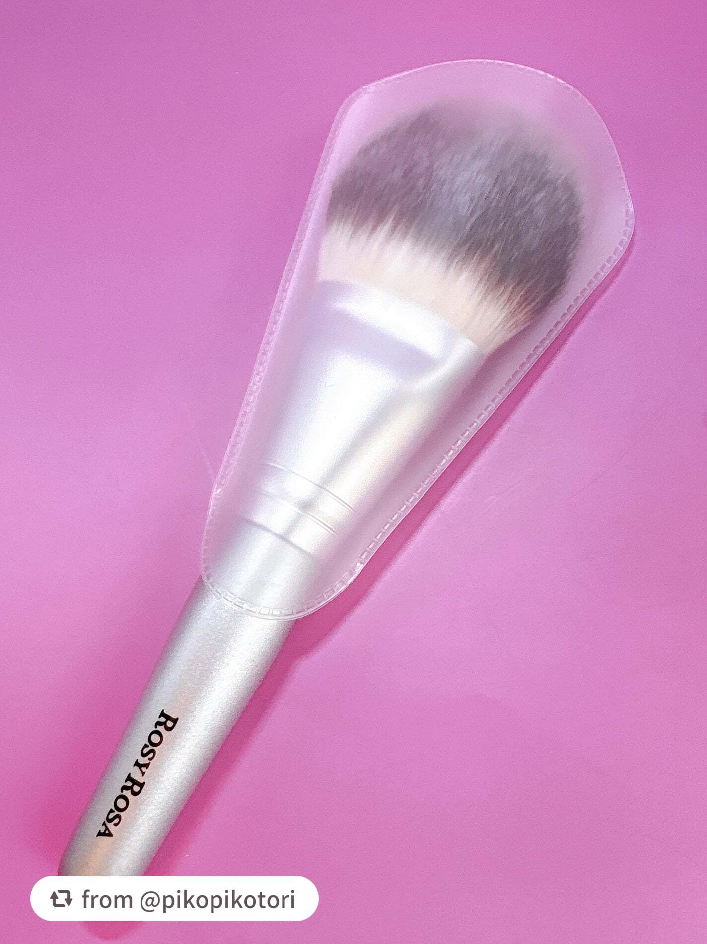 パウダーファンブラシ/ロージーローザ/メイクブラシを使ったクチコミ(5枚目)