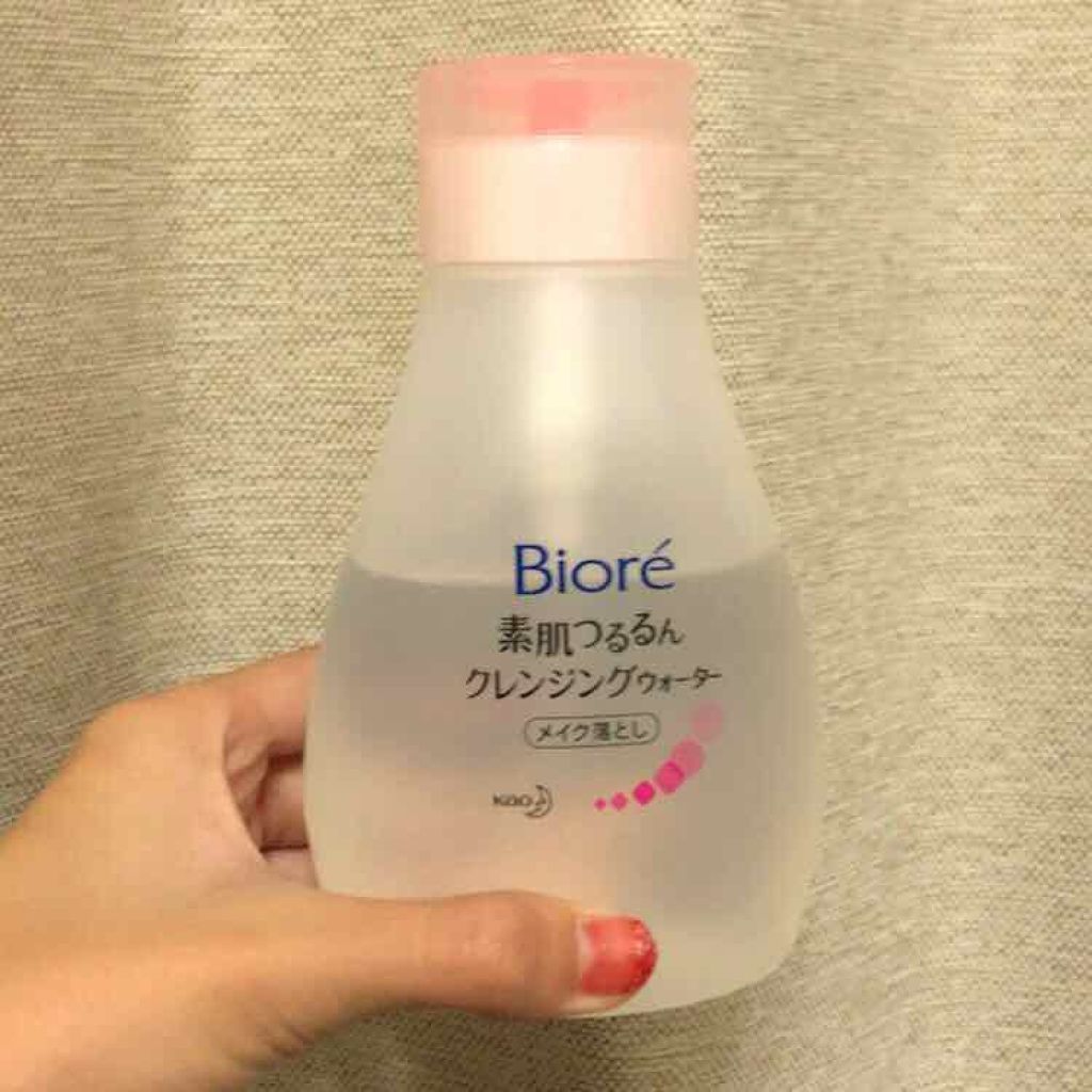 素肌つるるんクレンジングウォーター/ビオレ/クレンジングウォーターを使ったクチコミ（2枚目）