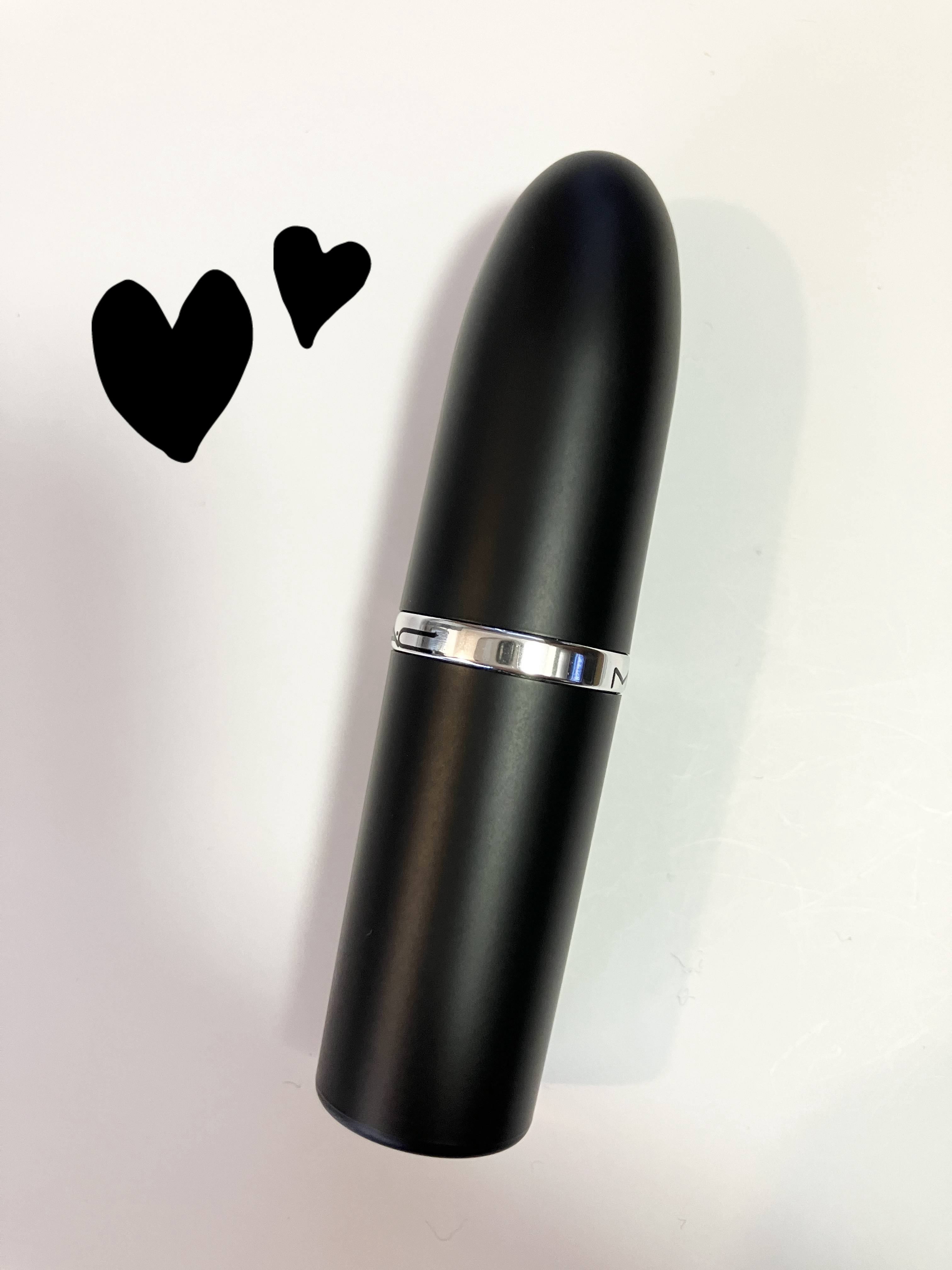 マキシマル シルキー マット リップスティック ゲット ザ ヒント?  /M・A・C/口紅を使ったクチコミ（2枚目）