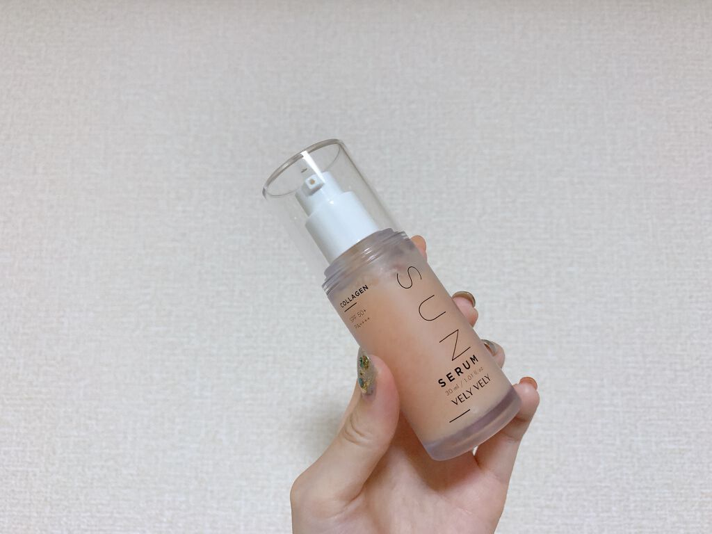 ハリケアコラーゲンサンセラム/VELY VELY/日焼け止めジェルを使ったクチコミ（1枚目）