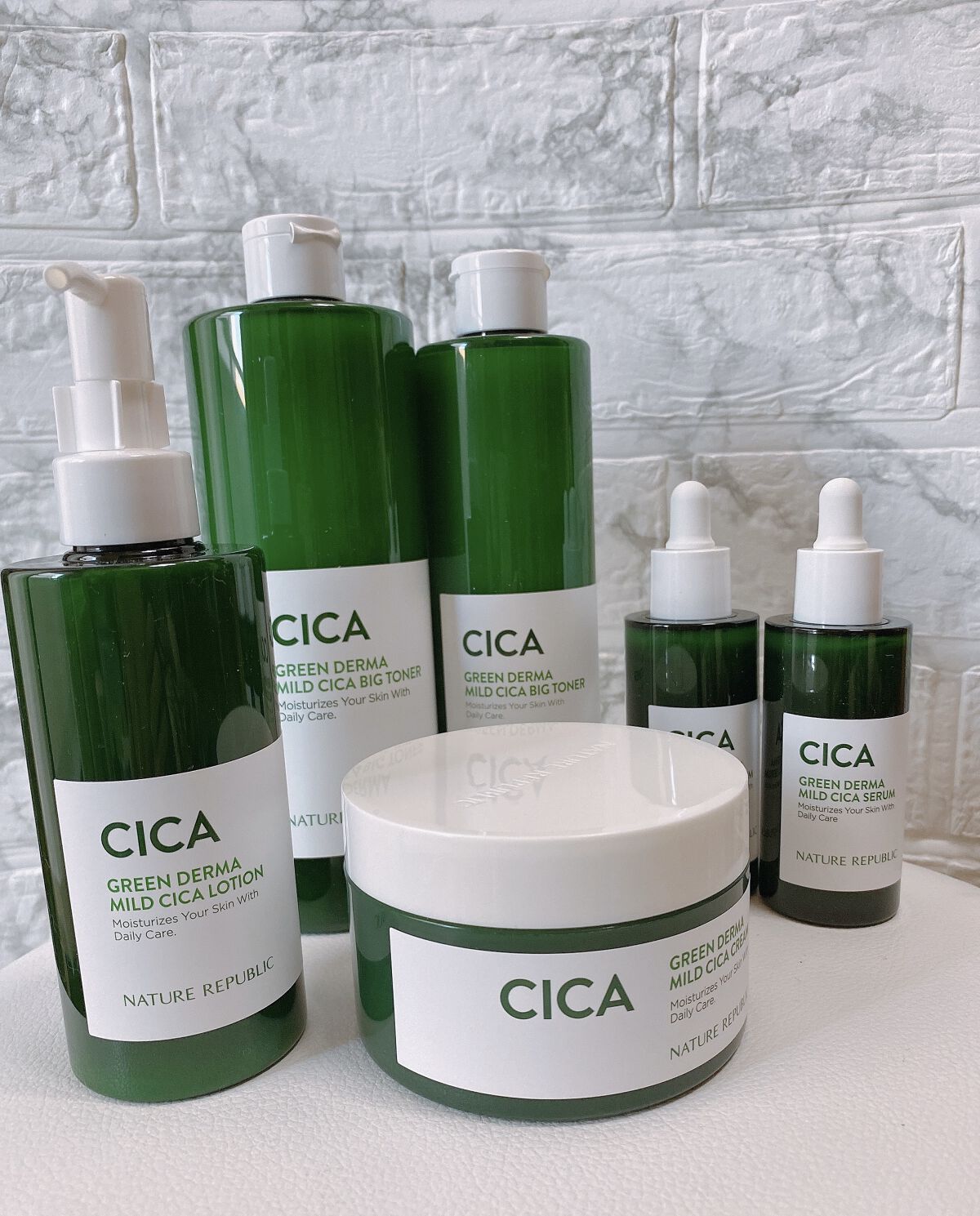 グリーン ダーマCICAビックトナー/ネイチャーリパブリック/化粧水を使ったクチコミ（2枚目）