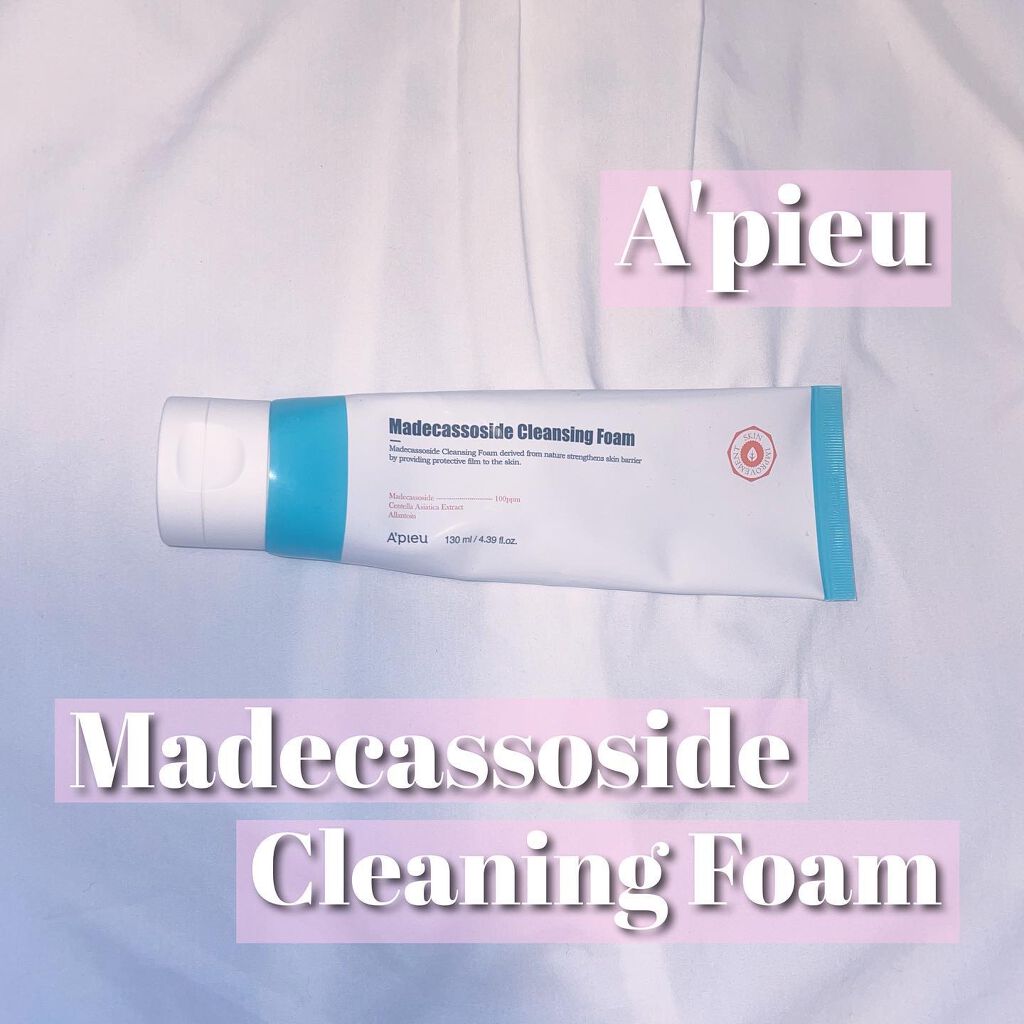 マデカソ　クレンジングフォーム/A’pieu/洗顔フォームを使ったクチコミ（1枚目）