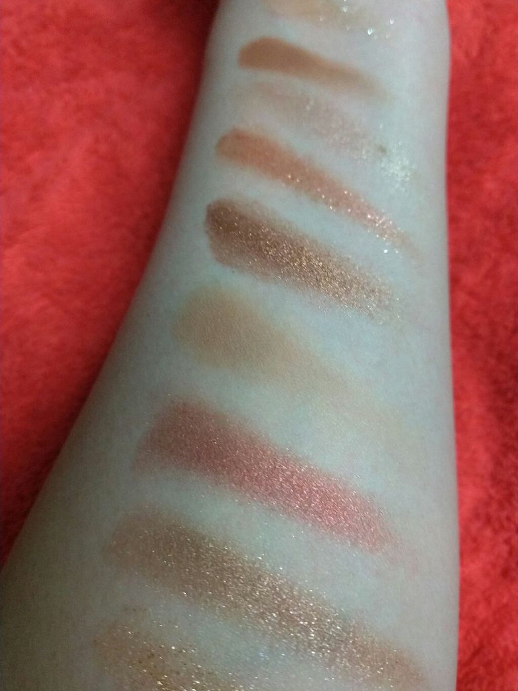 サマーソルスティス アイシャドーパレット/NARS/アイシャドウパレットを使ったクチコミ(5枚目)