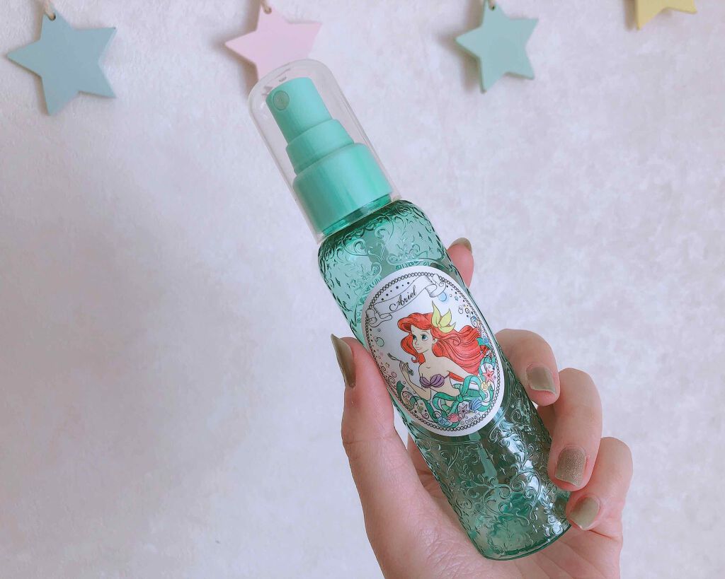 ディズニープリンセス フレグランスミスト ハッピーバブル ディズニー シービック の口コミ アリエル フレグランスミストフロー By 乾燥肌 代後半 Lips
