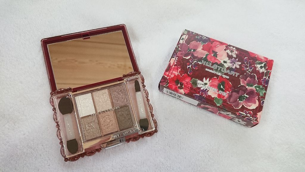 クチュールミックスアイズ 02 vintage petal/JILL STUART/アイシャドウパレットを使ったクチコミ（2枚目）