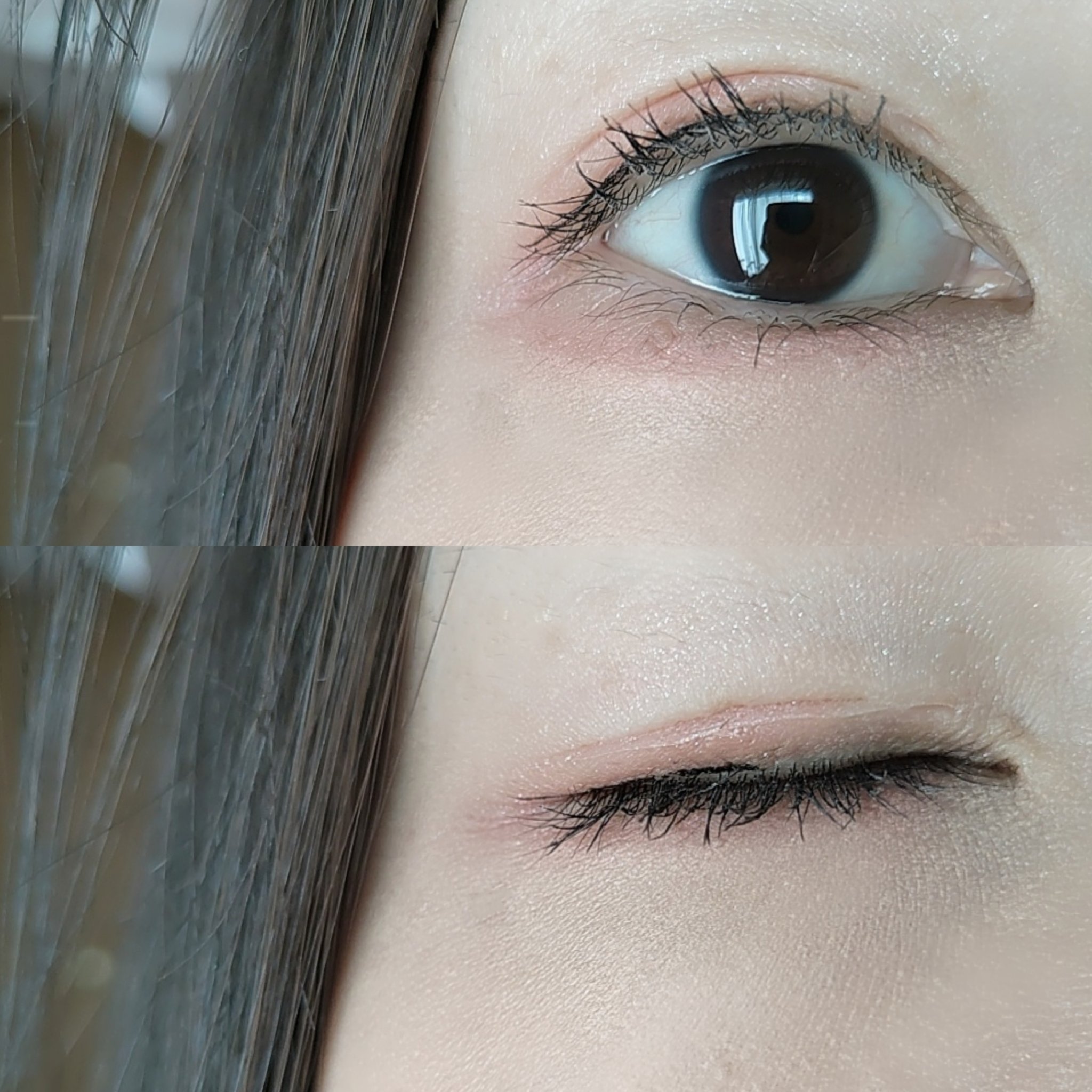 スキルレスライナー/LUMIURGLAS/リキッドアイライナーを使ったクチコミ（3枚目）