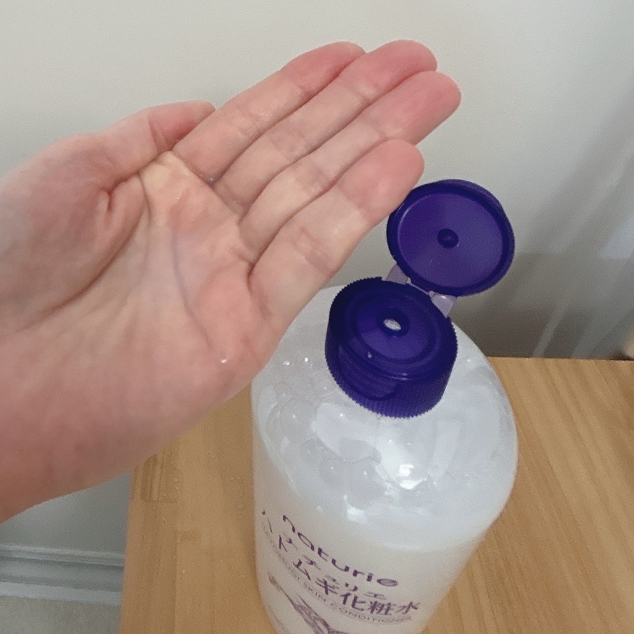 ハトムギ化粧水(ナチュリエ スキンコンディショナー R )/ナチュリエ/化粧水を使ったクチコミ（3枚目）