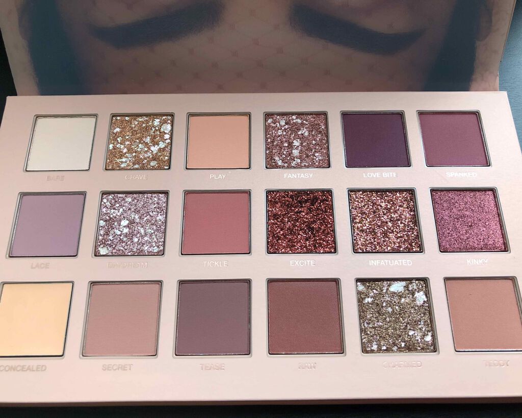 HUDA beauty アイシャドウパレット 試してみた】The New Nude Palette Huda Beautyの人気色