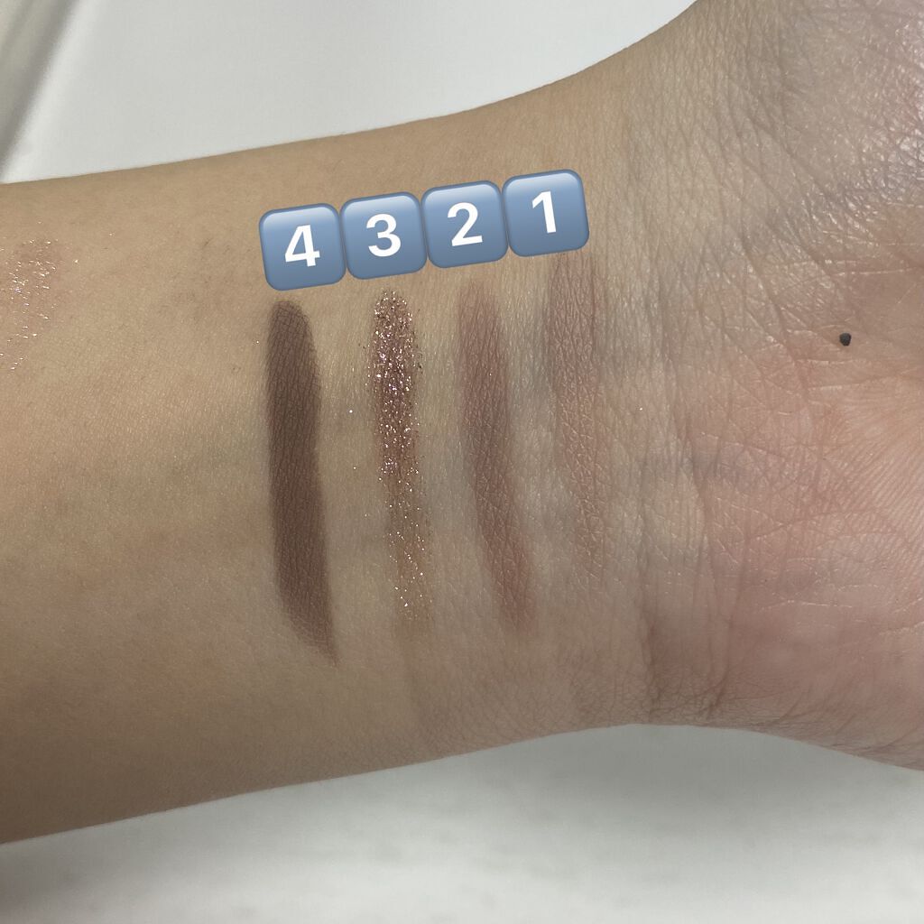 ベターザンアイズ/rom&nd/アイシャドウパレットを使ったクチコミ（3枚目）