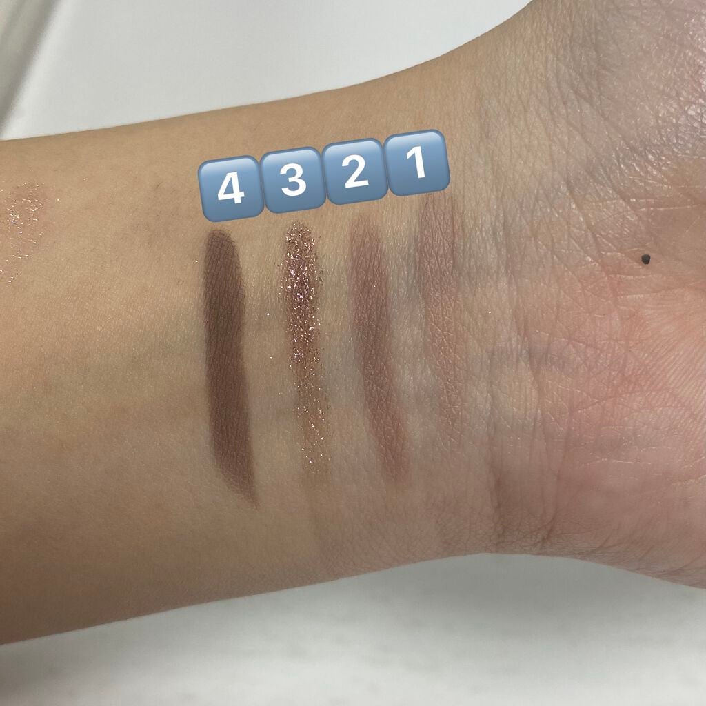 ベターザンアイズ/rom&nd/アイシャドウパレットを使ったクチコミ(3枚目)