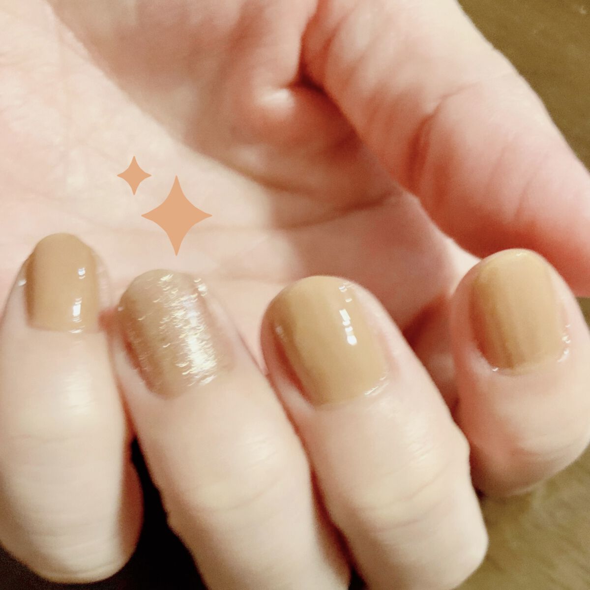 アンドバイロムアンド　グラッシードロップネイル/&nd by rom&nd/マニキュアを使ったクチコミ（2枚目）