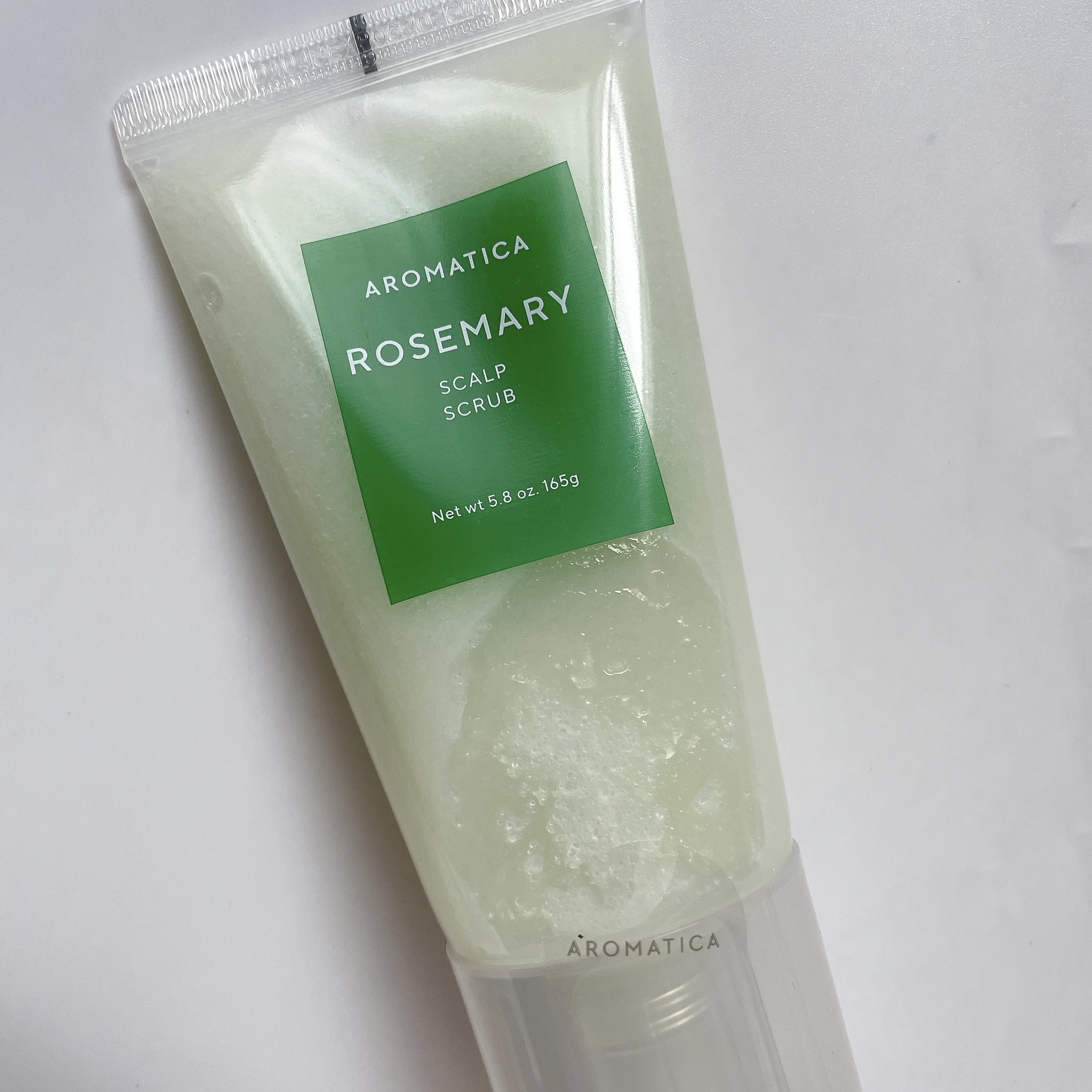 ローズマリー スカルプ スクラブ/AROMATICA/ヘッドスクラブを使ったクチコミ（1枚目）