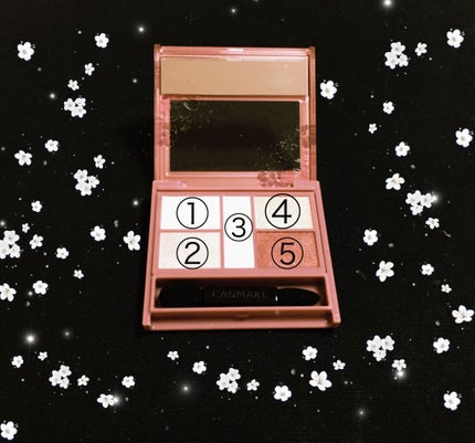 パーフェクトスタイリストアイズ/キャンメイク/アイシャドウパレットを使ったクチコミ(3枚目)