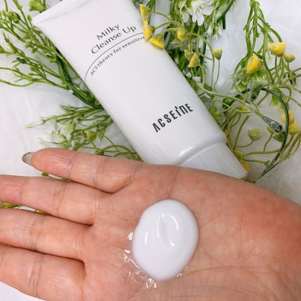 ミルキィ クレンズアップ/ACSEINE/ミルククレンジングを使ったクチコミ(3枚目)